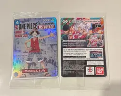 Monkey.D.Luffy (055) (College Basketball US Voyage) P-055 One Piece Promotion... - Image 1