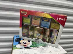 Pokemon Scarlet & Violet 151 Trading Card Game 5-Pack, Sealed - Image 1
