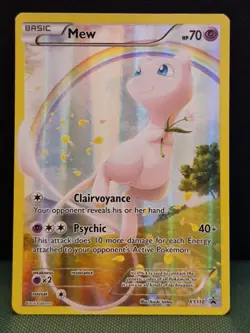 NM Mew XY110 Generations Full Art Black Star Promo Pokemon Card - Image 1