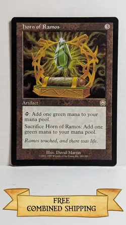 Horn of Ramos Mercadian Masques Foil - Image 1