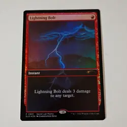 1x Magic: The Gathering Secret Lair Lightning Bolt - SLD 0901 - NM - Image 1