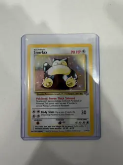 Snorlax 11/64 Holo Rare Jungle Pokemon Unlimited Holo MP - Image 1