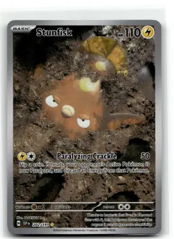 Stunfisk 202/191 Illustration Rare Surging Sparks Pokemon NM b6 - Image 1