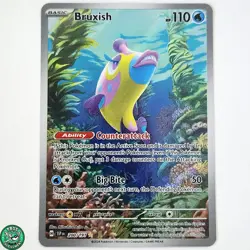 Pokemon TCG Bruxish 200/191 Sv08 Surging Sparks Illustration Rare NM Near Mint - Image 1