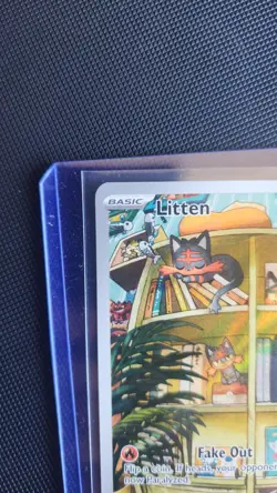 The Pokemon Company Litten SV05 Temporal Forces 167/162 IR Holo English HP70 - Image 2