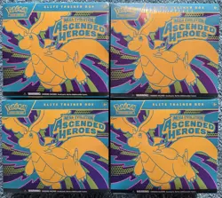 4x Pokemon Mega Evolution Ascended Heroes Elite Trainer Box ETB SEALED! NO RIPS! - Image 1