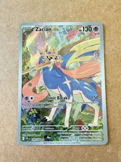 Pokemon Zacian 100/094 Illustration Rare Phantasmal Flames - Near Mint - Image 1