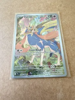 Pokemon Zacian 100/094 Illustration Rare Phantasmal Flames - Near Mint - Image 3