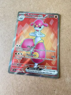 Pokemon Medicham ex 161/142 Stellar Crown Ultra Rare Full Art Holo NM - Image 1