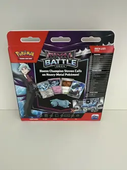Rival Battle Deck Steven- Pokemon TCG SEALED - Steven's Beldum Promo - Image 2
