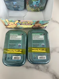 Pokemon TCG Kanto Friends Bulbasaur + Squirtle Mini Tin 2x l New & Sealed ✅ - Image 3