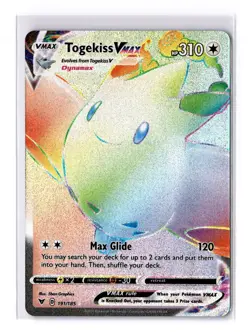 Togekiss VMAX (Secret) - 191/185 SWSH Vivid Voltage Secret Rare - NM - POKEMON - Image 1