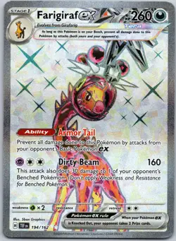 Farigiraf ex 194/162 Ultra Rare Temporal Forces Near Mint - Image 1