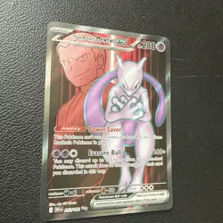 Pokemon TCG Team Rockets Mewtwo EX 213/182 Full Art Destined Rivals - Image 5
