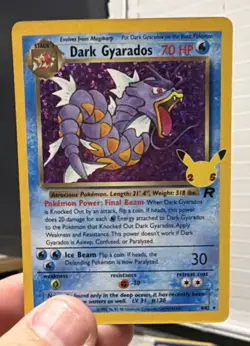 Pokemon TCG 25th Celebrations - Dark Gyarados 8/82 Holo Rare NM 002 - Image 1