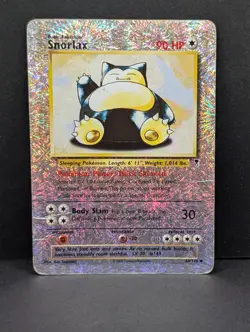 Snorlax 64/110 Legendary Collection Reverse Holo Rare vintage Pokemon TCG HP - Image 1