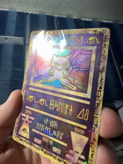 Ancient Mew WOTC Black Star Promo Pokemon Card CREASED - Image 3