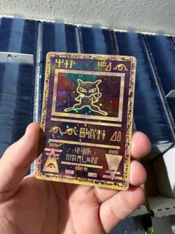 Ancient Mew WOTC Black Star Promo Pokemon Card CREASED - Image 5