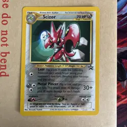 Scizor 33 Pokemon WOTC Black Star Promo - Near Mint NM (fast dispatch) - Image 2