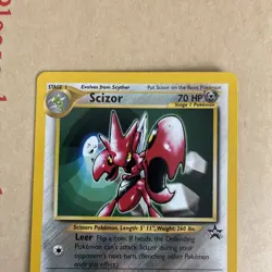 Scizor 33 Pokemon WOTC Black Star Promo - Near Mint NM (fast dispatch) - Image 3