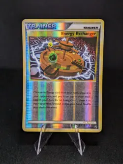 Energy Exchanger -73/90- Reverse Holo - HGSS Undaunted Pokemon TCG - Image 1