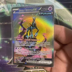 Pokemon TCG Iron Crown EX Scarlet & Violet Temporal Forces 206/162 SIR NM - Image 2