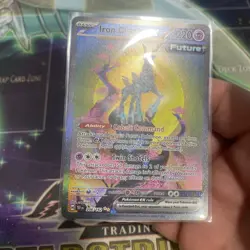 Pokemon TCG Iron Crown EX Scarlet & Violet Temporal Forces 206/162 SIR NM - Image 5