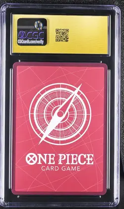 🏴‍☠ CGC PRISTINE 10 | Monkey D. Luffy OP09-061 Alt Art Leader Japanese - Image 2