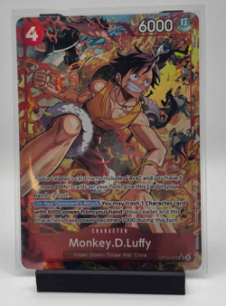 Monkey.D.Luffy Alt Art OP16-015 OP16 - The Time of Battle NM - Image 1