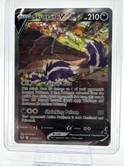 Pokemon Silver Tempest Skunktank V2022 Alternate Full Art Card #181/195 - Image 1