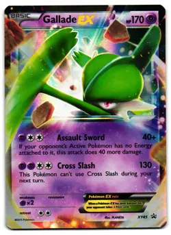 Gallade EX XY45 - XY Black Star Promos Promo Pokemon TCG - MP Card - Image 1