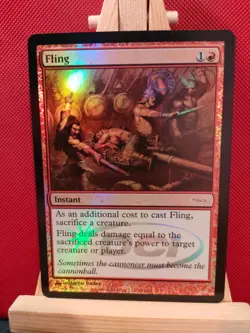 Fling FOIL - Gameday Promo DCI - Rare - NM/LP - MTG - Image 1