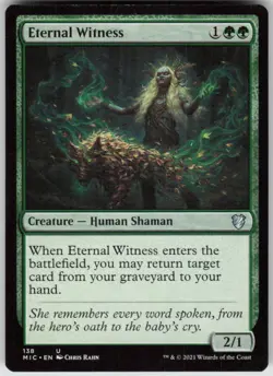 Eternal Witness U Commander: Innistrad: Midnight Hunt 138 LP - Image 1
