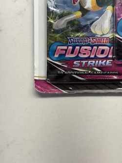 Pokemon TCG SWSH Fusion Strike 3-Pack Blister Sealed with Eevee Promo - Image 4