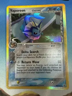 Vaporeon 18/113 Delta Species Holo Rare 2005 Pokemon Card - Image 1