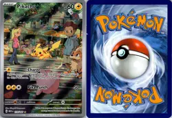 Pikachu 173/165 151 Pokemon TCG Holo Illustration Rare MP 2 - Image 3