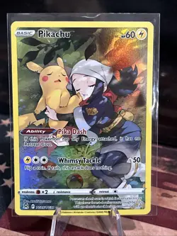 Pokemon TCG: Lost Origin TG05/TG30 -PIKACHU- Trainor Gallery Holo Rare - Image 1