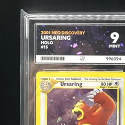 Ursaring 15/75 Holo Neo Discovery Pokemon TCG ACE 9 - Image 2