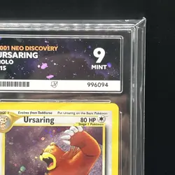 Ursaring 15/75 Holo Neo Discovery Pokemon TCG ACE 9 - Image 3
