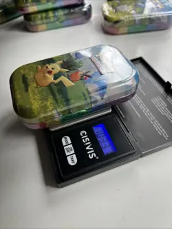Pokemon Ascended Heroes Mini Tin Pikachu ⭐SUPER HEAVY⭐ 103.37g - Image 2