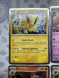 Pokemon - Prismatic Evolution Eeveelution Cosmos Holo Costco Promo Full Set - Image 2