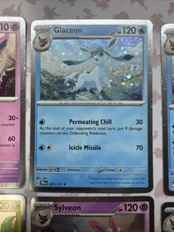 Pokemon - Prismatic Evolution Eeveelution Cosmos Holo Costco Promo Full Set - Image 4