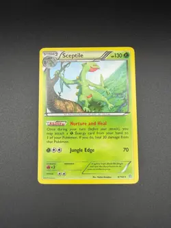 Pokemon Sceptile Rare XY - Primal Clash 8/160 NM - Image 1
