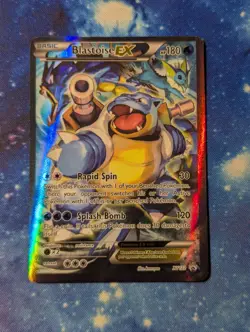 Pokemon TCG Blastoise EX #XY122 Pokemon Promo See Photos for Condition - Image 1
