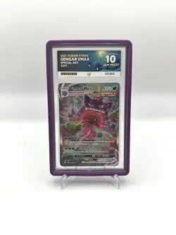 Gengar VMAX 271/264 - Pokemon TCG Fusion Strike - Alt Art - ACE 10 Perfect Subs - Image 1