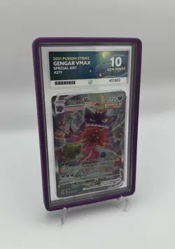 Gengar VMAX 271/264 - Pokemon TCG Fusion Strike - Alt Art - ACE 10 Perfect Subs - Image 2