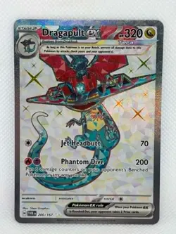 Pokemon Twilight Masquerade - Dragapult EX 200/167 - Ultra Rare - NM/M Condition - Image 1