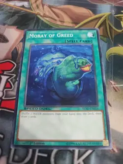 Moray of Greed - SBAD-EN034 1st Edition - YuGiOh-LP - Image 1
