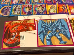 Yugioh Merlin 2005 Purple Back Stickers 170+ Plus Original Box Bundle - Image 5