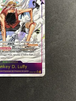 Hyper RARE One Piece Card Game : Superbe Monkey D. Luffy EB02-061 Manga - Fr - Image 2